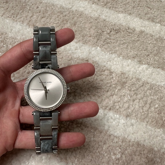 Michael Kors Women’s Watch - Grey Tortoise Shell - Picture 8 of 12